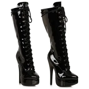 652-COUNTESS 6.5" Heel Knee Boots W/Zipper.