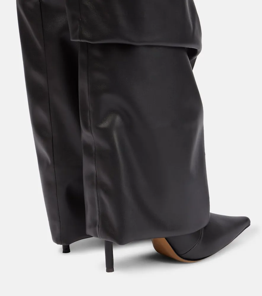 Alexandre Vauthier Faux leather boots