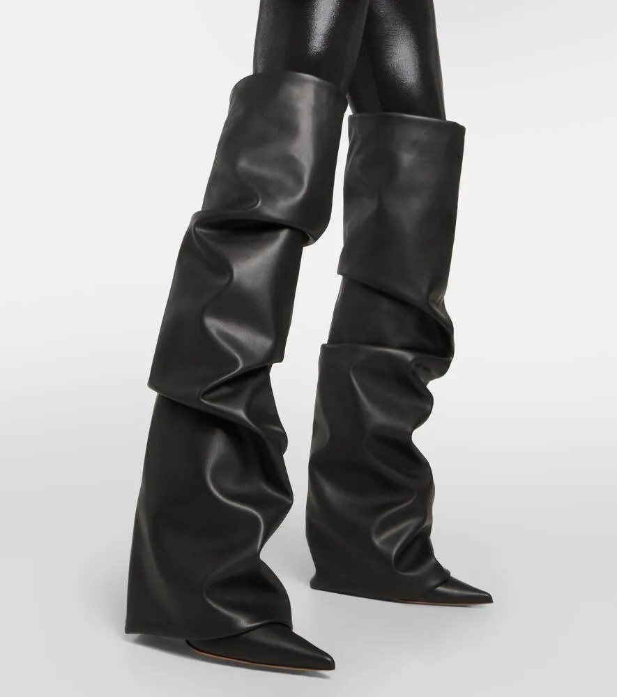 Alexandre Vauthier Faux leather boots