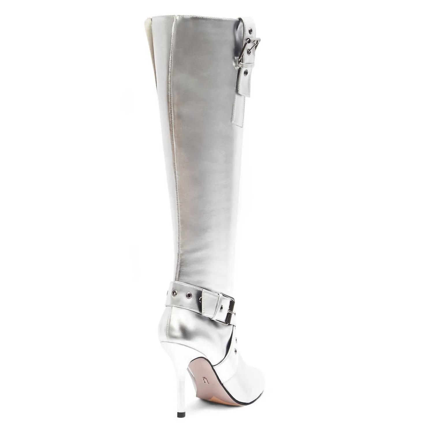 Andrea - Women's Knee High Boots With Stiletto Heel