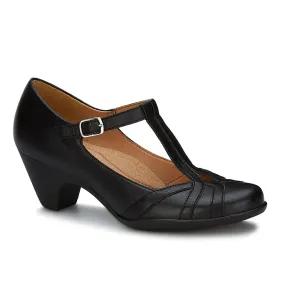 Andrea - Women's Leather Pumps Buckle Closure Shoes