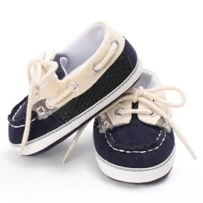 Baby Shoes Boys Girls Sailor Formal Shoes Soft Sole Newborn Sports Walking Toddler Shoe