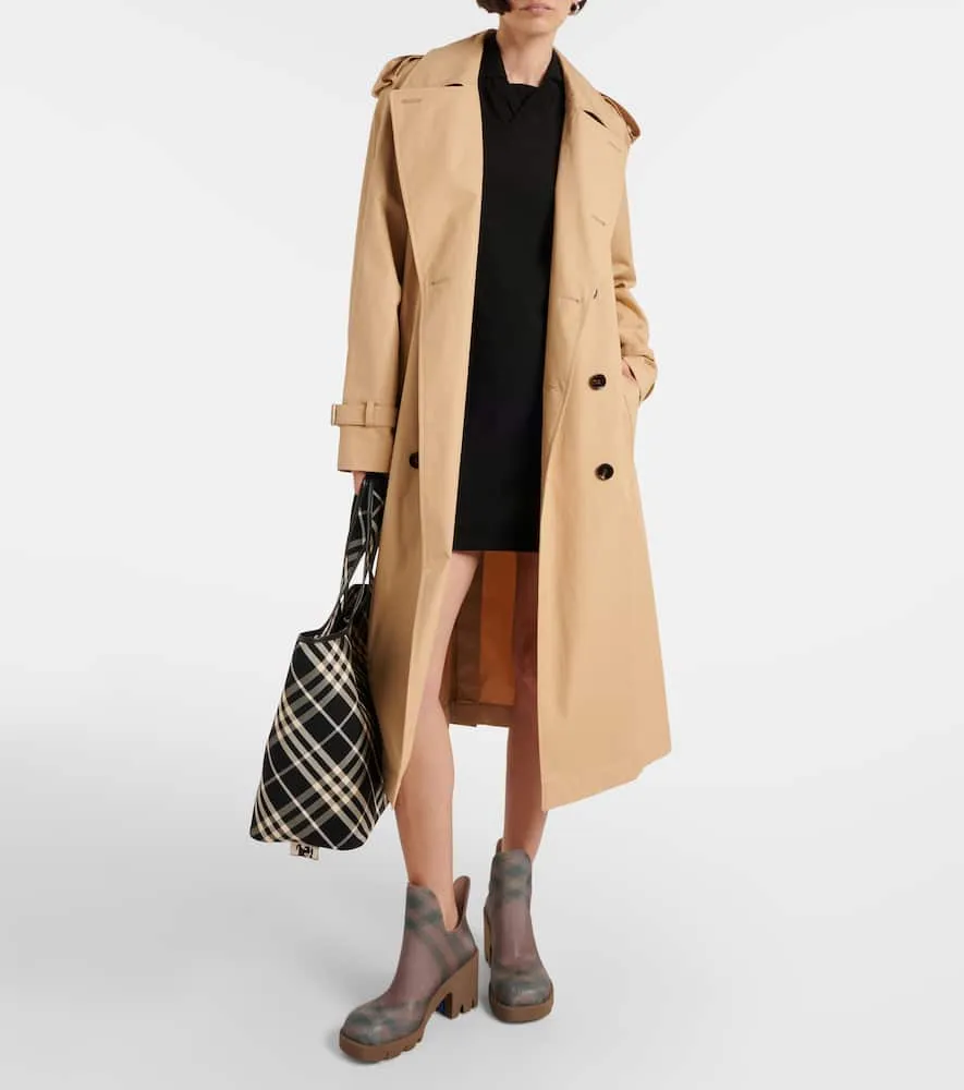 Burberry Burberry Check ankle boots