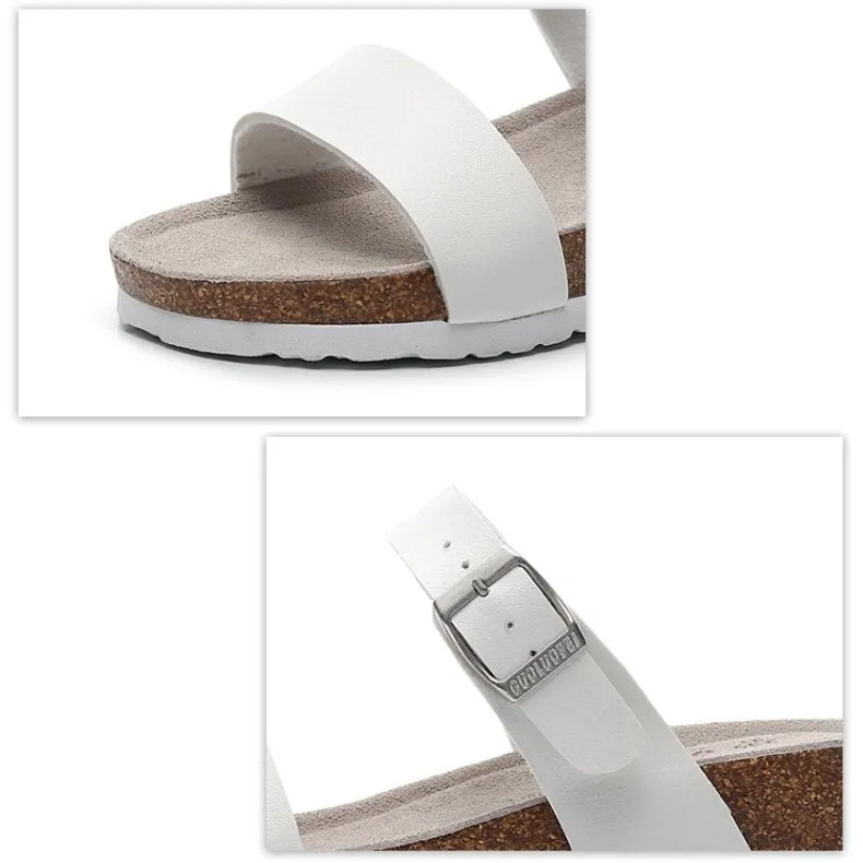 Cuzcare Women Orthopedic Sandals Wedge Platform Fashionable Beach Slides