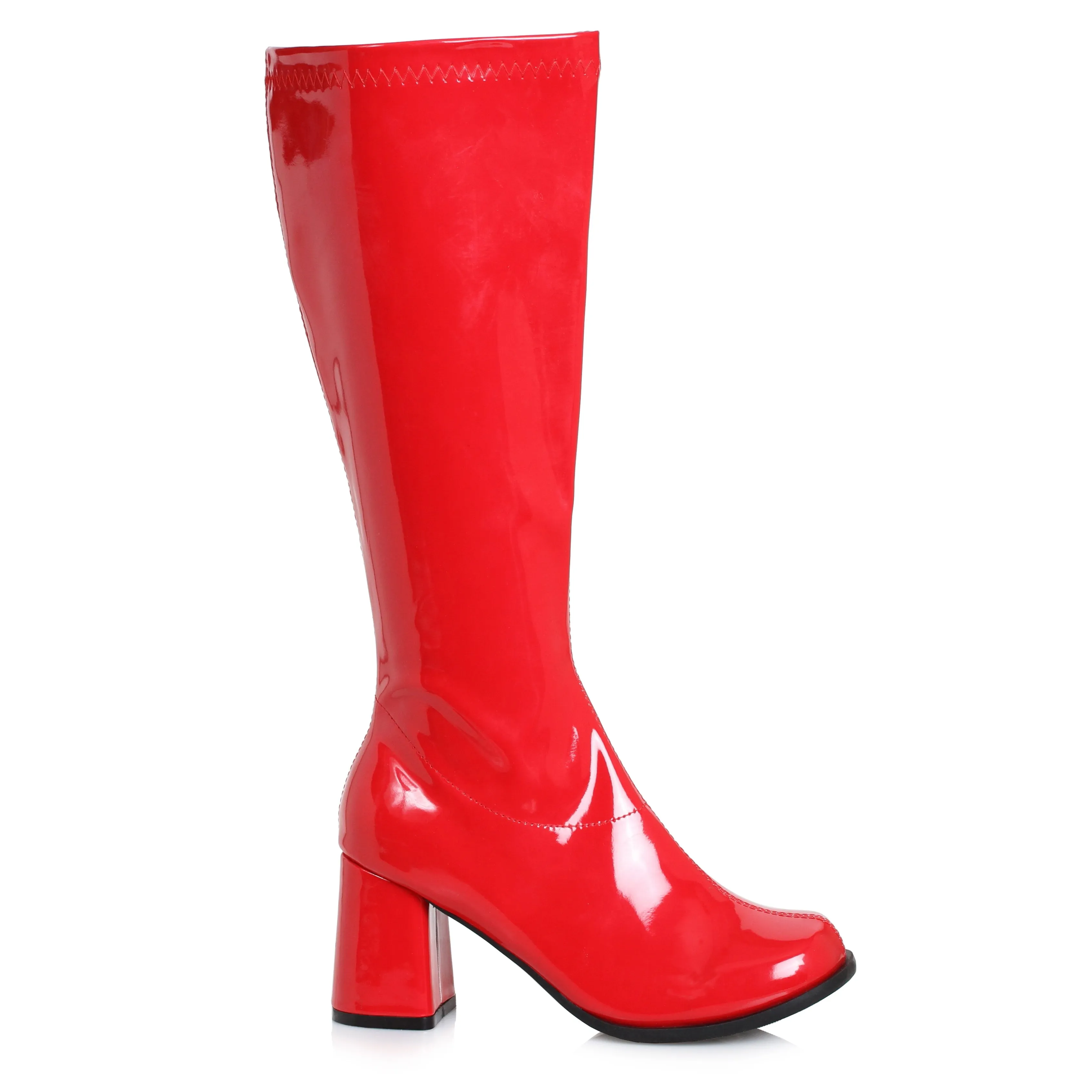GOGO-W 3" Wide Width Gogo Boots W/Zipper.