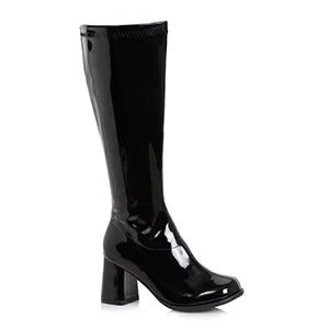 GOGO-W 3" Wide Width Gogo Boots W/Zipper.