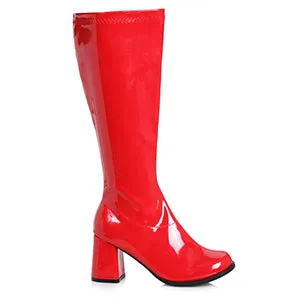 GOGO-W 3" Wide Width Gogo Boots W/Zipper.