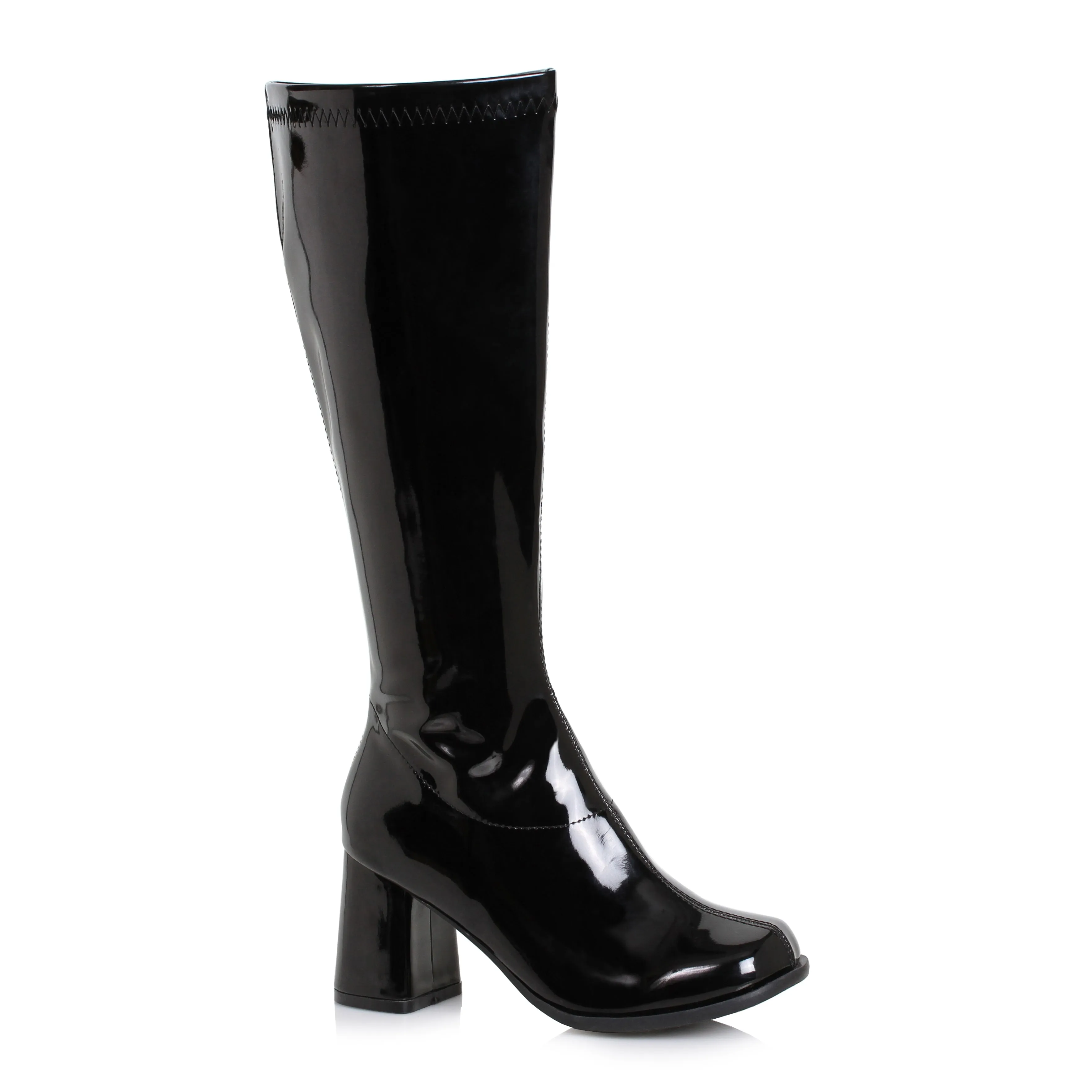 GOGO-W 3" Wide Width Gogo Boots W/Zipper.