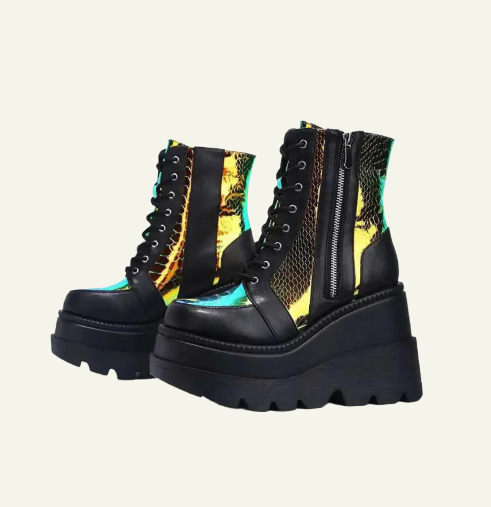 High Platform Boots