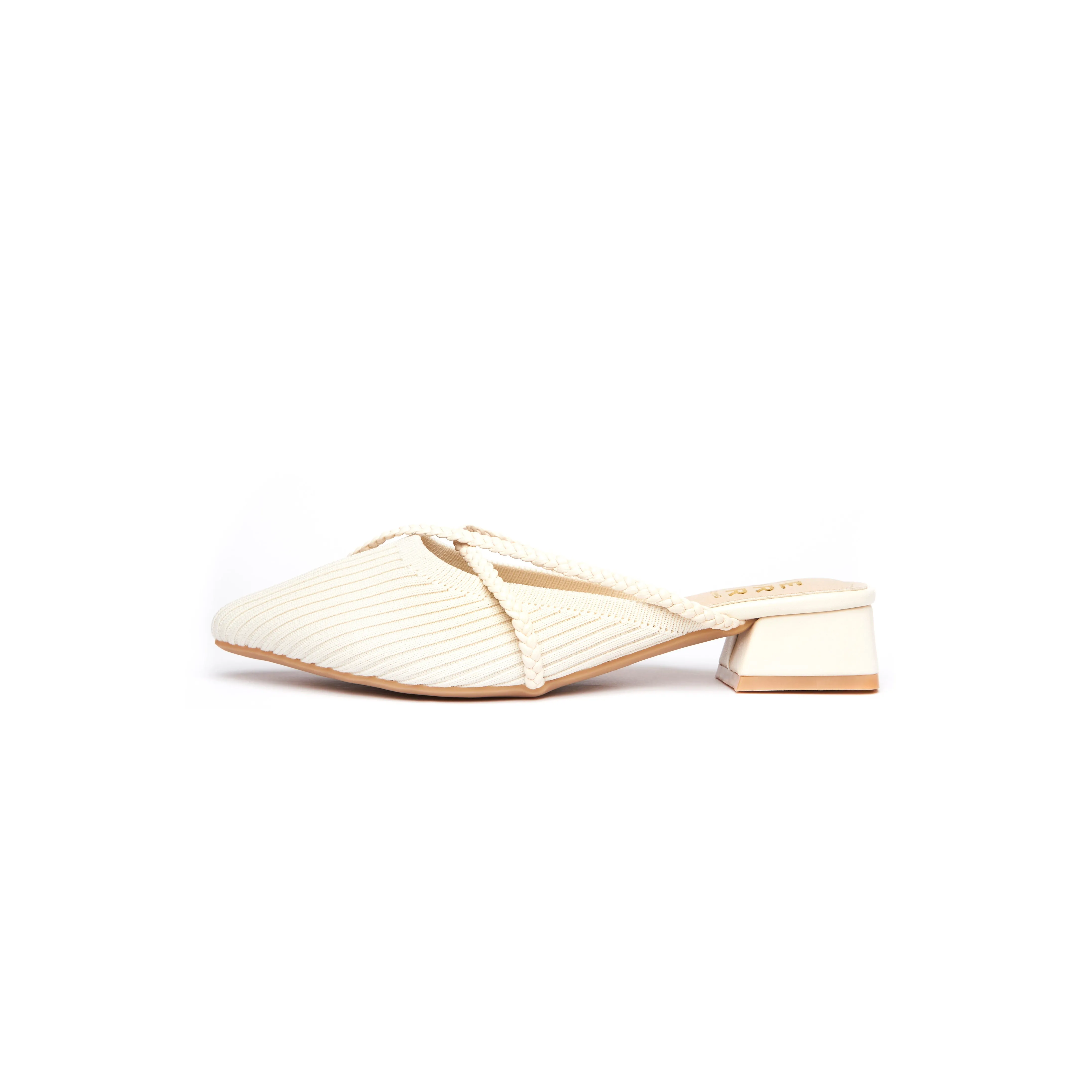 Knit Kross Slippers - Beige ( BEI )