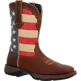 Lady Rebel by DurangoÂ Patriotic Womens PullOn Western Flag Boot