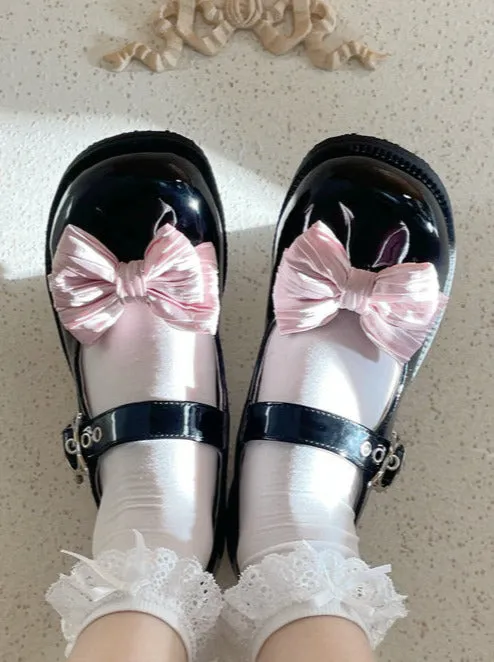 Merejane Cat Strap Platform Shoes   Ribbon