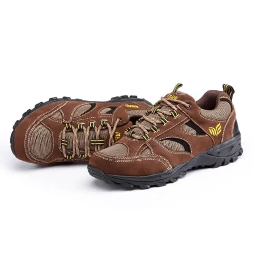Mt. Emey 9708-2L Brown - Men's Extreme-Light Athletic Walking Shoes