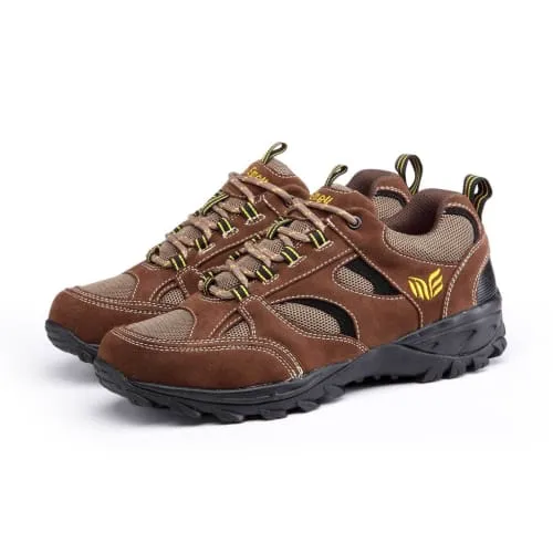 Mt. Emey 9708-2L Brown - Men's Extreme-Light Athletic Walking Shoes