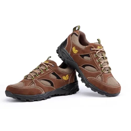 Mt. Emey 9708-2L Brown - Men's Extreme-Light Athletic Walking Shoes