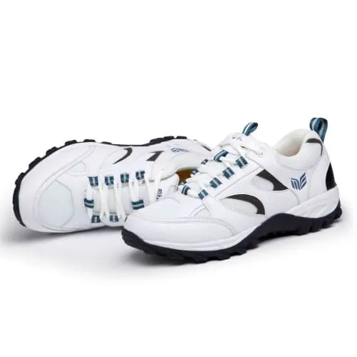 Mt. Emey 9708-3L White - Men's Extreme-Light Athletic Walking Shoes