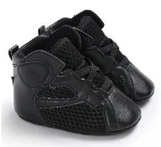 Newborn Casual Shoes Fashion And Classic Outdoor Baby Sports Shoes Non Slip Soft Soled Leather Baby Walking Shoes