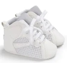 Newborn Casual Shoes Fashion And Classic Outdoor Baby Sports Shoes Non Slip Soft Soled Leather Baby Walking Shoes