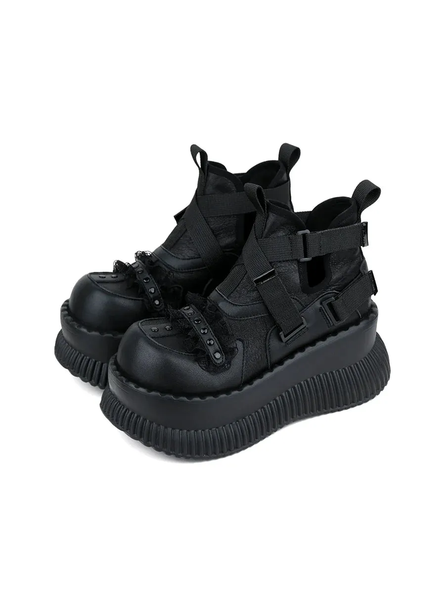 Pump Cross Volume Shoes Cut High