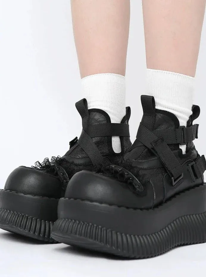 Pump Cross Volume Shoes Cut High