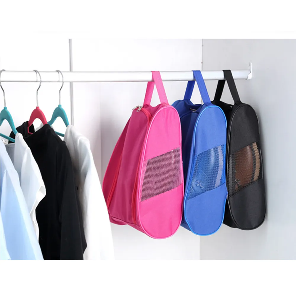 Sports Travel Shoe Bag with Side Mesh