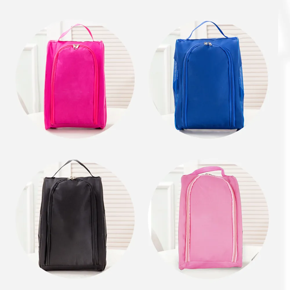 Sports Travel Shoe Bag with Side Mesh