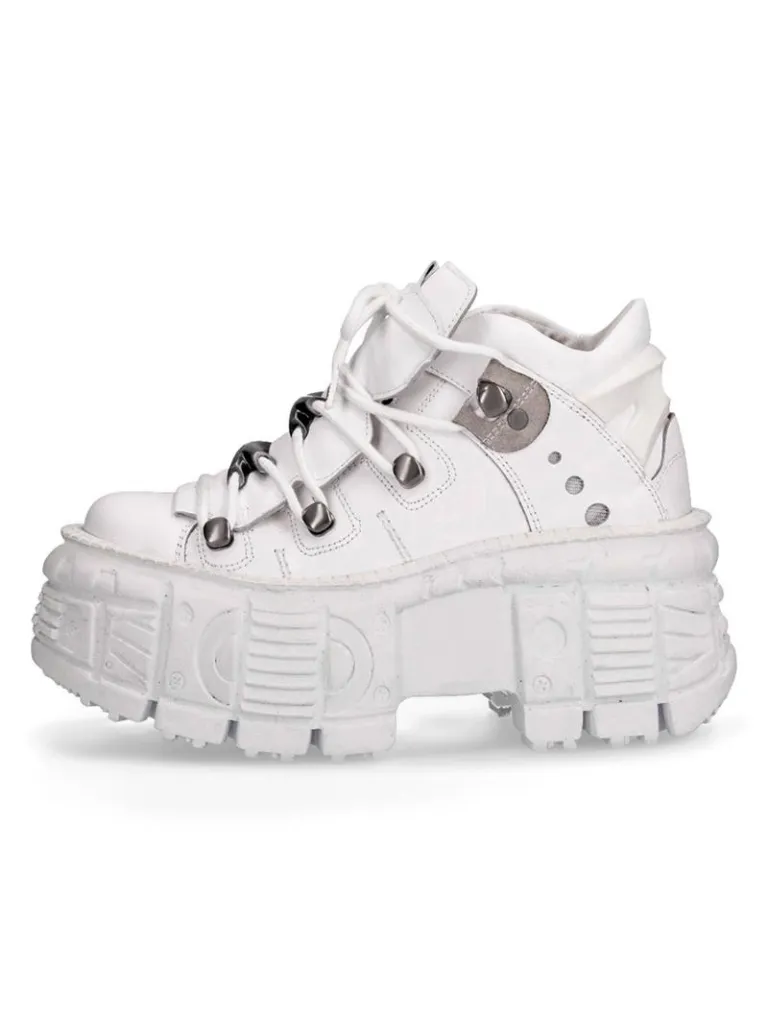 Style Cut High Dark Punk Street Retro Shoes Sole Tank