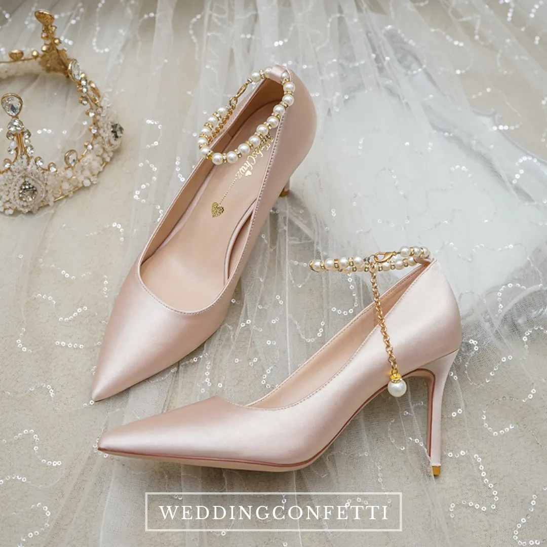Elegant Herin Wedding Bridal Heels (Available in 3 Stunning Colors)