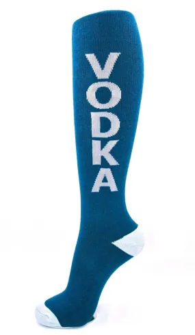 Vodka Knee High Socks (Unisex)