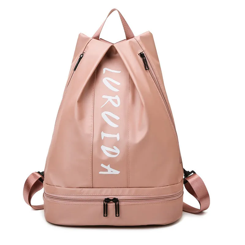 Waterproof Zip Swim Bag Sackpack Backpack Dry Wet Depart Shoulder Rucksack