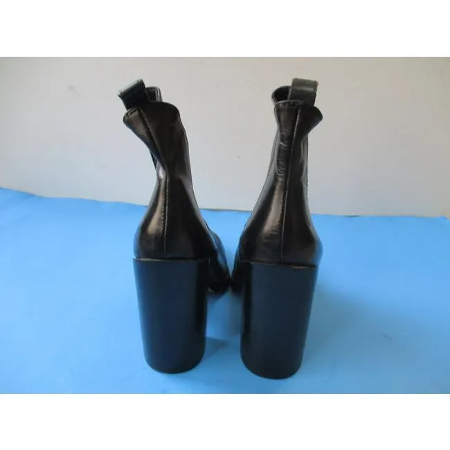 Windsor Smith Black Grinder High Ankle Bootsbooties Size Us